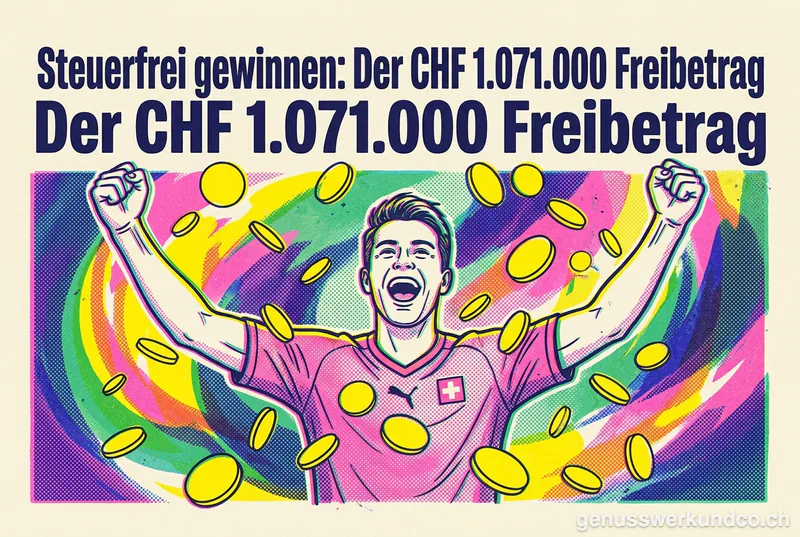 Steuerfrei gewinnen: Der CHF 1.071.000 Freibetrag